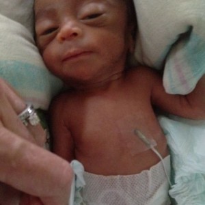 830 gram preemie of Catherine