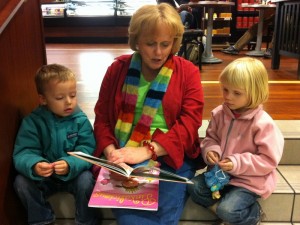 Reading with Nana in Boston