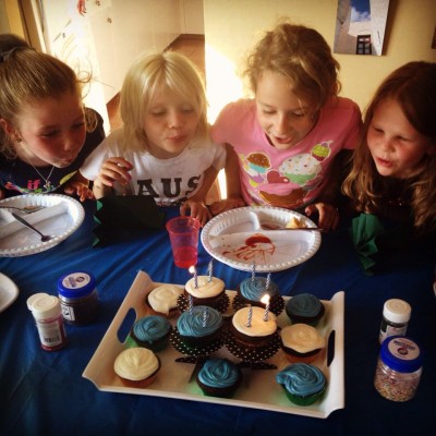 Riley celebrated her 8th birthday this week! We are so proud of our brave and courageous princess. A sleepover with 3 friends = joy, nails, arguments, giggles, movie, 5:30am wakeup, desperate morning movie & friendship. And mommy and daddy survived, which was nice.