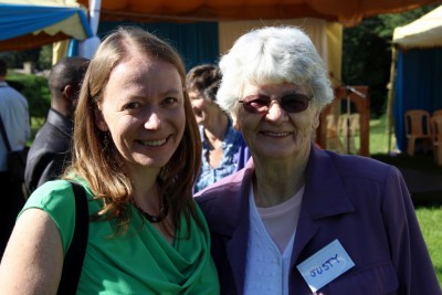Past and present: the founder of the Hospital's laboratory in the 1960's, and the current Medical Director