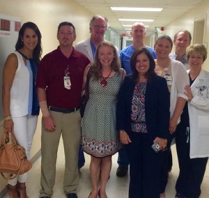 Mentors and friends for fifteen years: the Pediatric Emergency Medicine team in Jacksonville, where Mardi trained