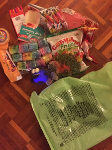 Birthday loot
