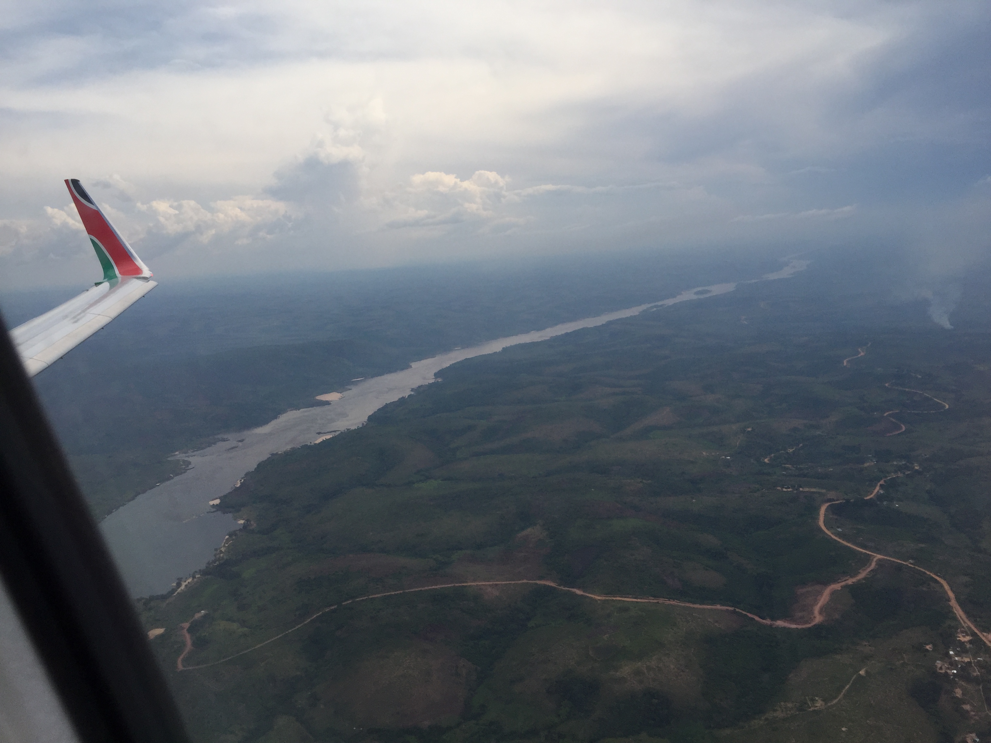 Getting to Brazzaville, capital of the Republic of Congo, is surprisingly easy from Nairobi: a five hour flight directly west, stopping in Kinshasa (capital of the the larger Democratic Republic of Congo, former Zaire) on the way.